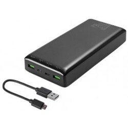 Deltaco Power Bank 30.000 Mah, 1x Usb-c Pd, 2x Usb-a Qc3.0 - Powerbank